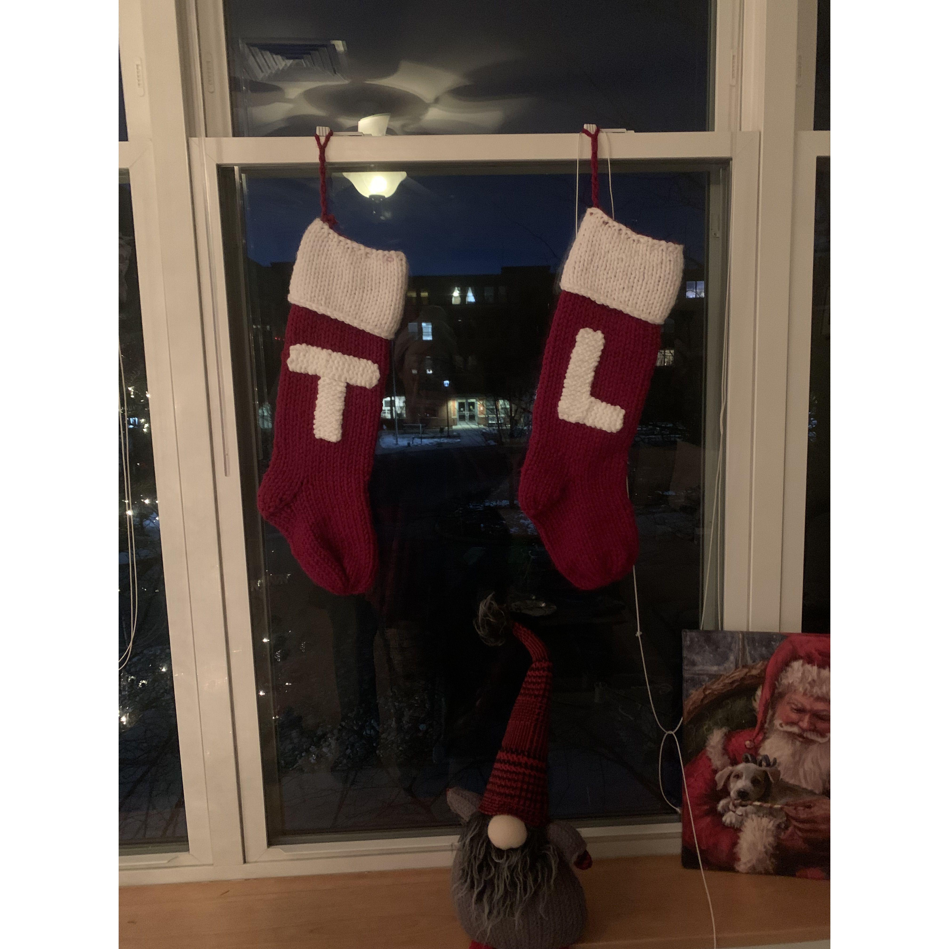 Our stockings Taylor made