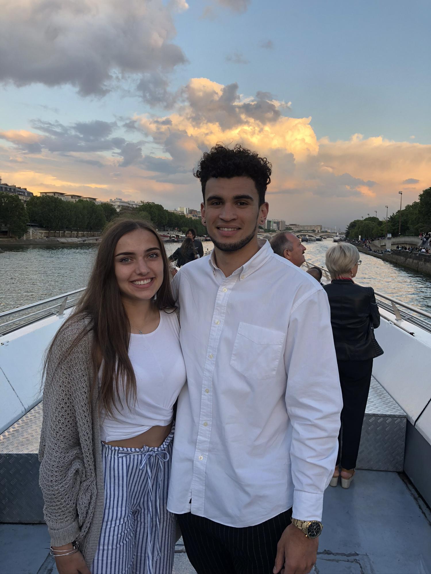 Dinner in Paris on the "Seine" river, 05.25.2019