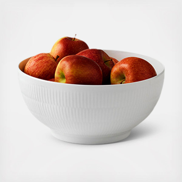 Royal Copenhagen Fluted Plain Serving Bowl - Thumbnail 5