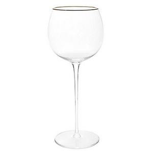 Olivia & Oliver Madison Gold Red Wine Glasses (Set of 4)