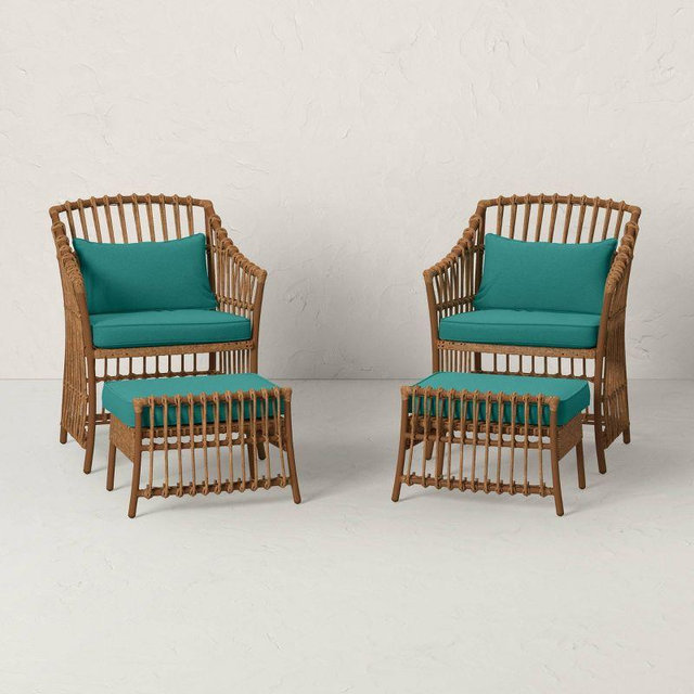 Maddalena 4pc Patio Chat Set - Opalhouse™ designed with Jungalow™
