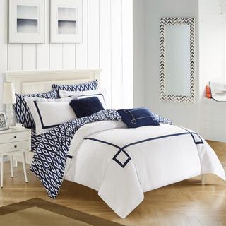 Edrea 9-Piece Reversible Comforter Bedding Set