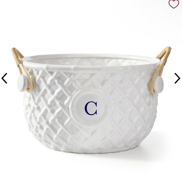 Ceramic Bamboo Party Tub