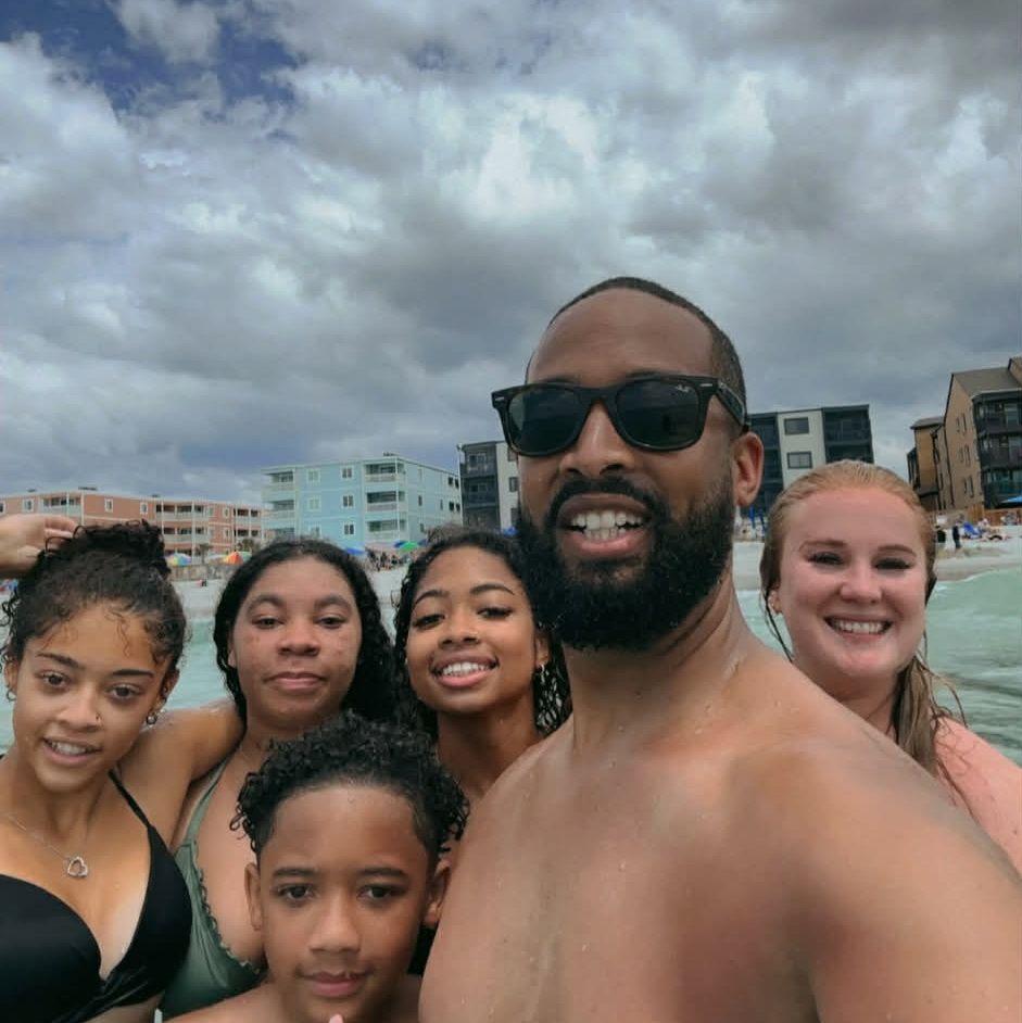 Our first family vacation! We love the beach