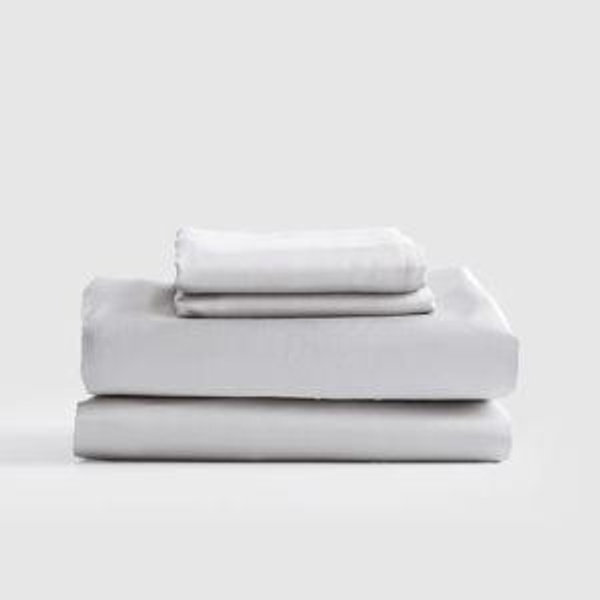 Quince Bamboo Sheet Set in Light Grey