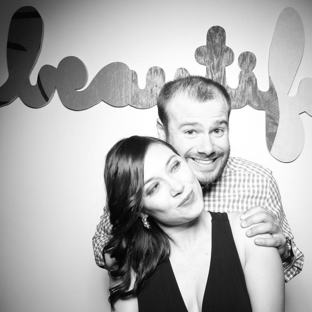 Photobooth at Katie and Dave's wedding in Chicago