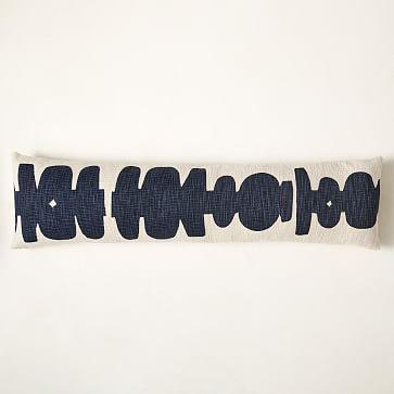 Abstract Symbols Oversized Lumbar Pillow Cover
