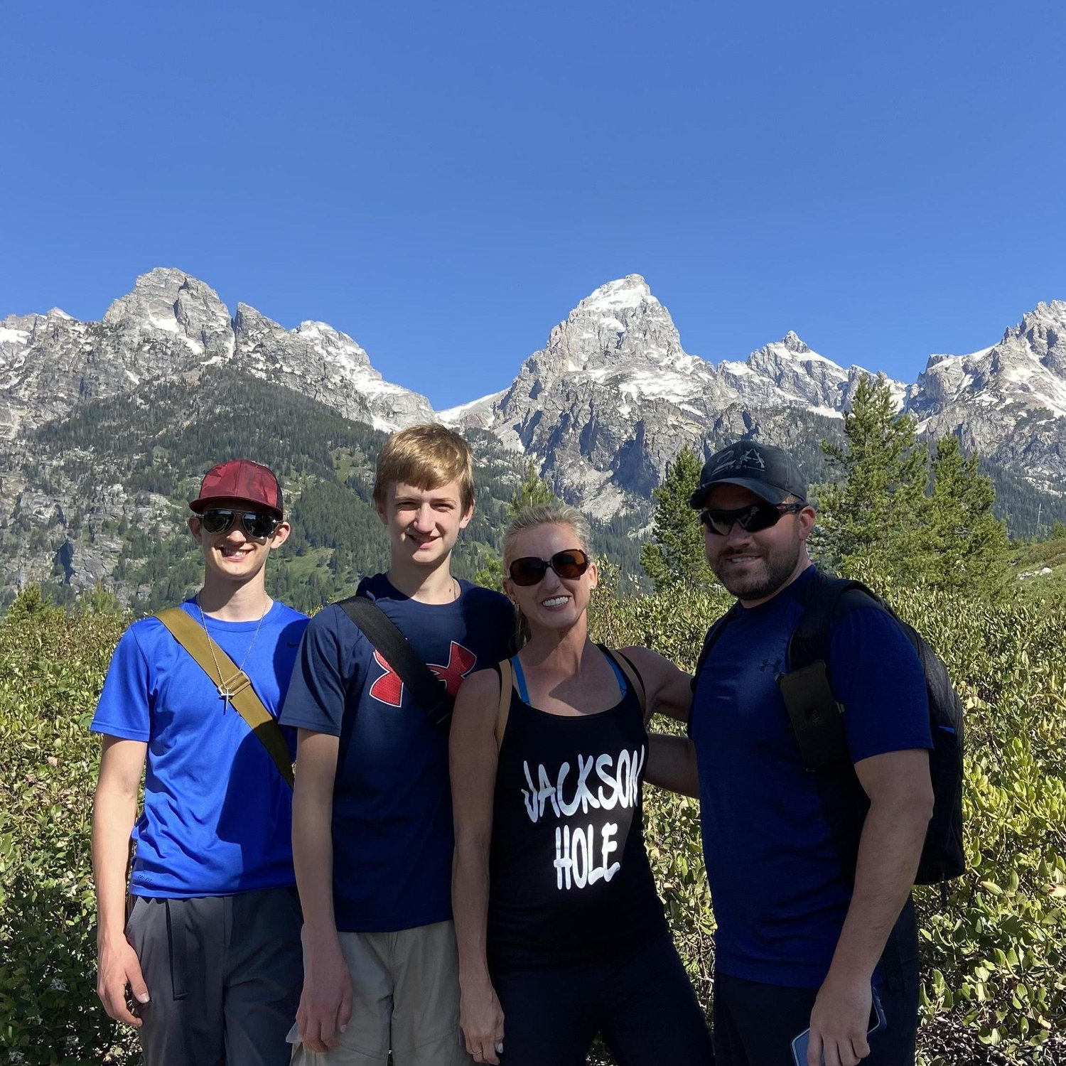 Grand Teton Hiking with Cade and Corban