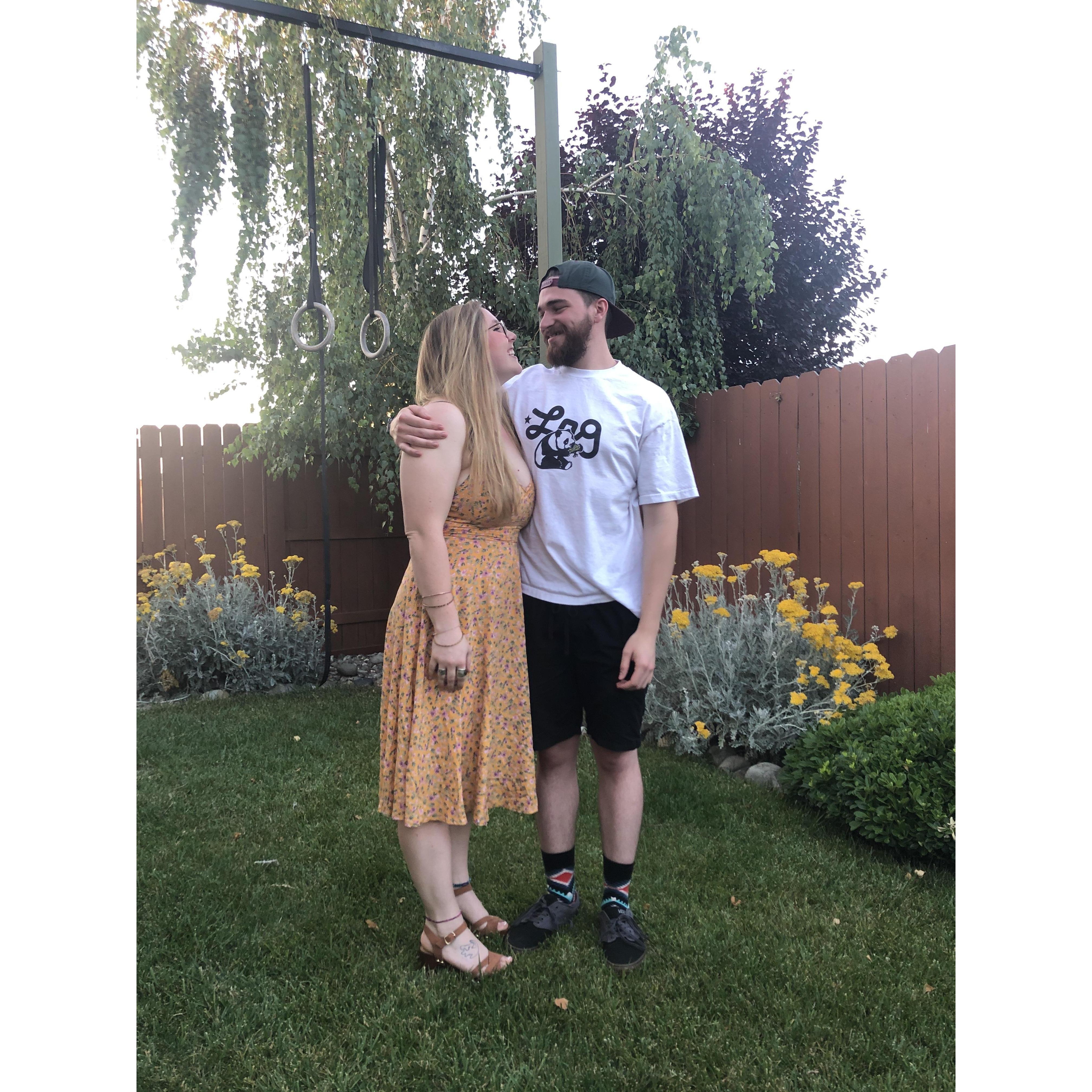 When we had to start saying goodbye to some Chico friends because we were moving to LA!