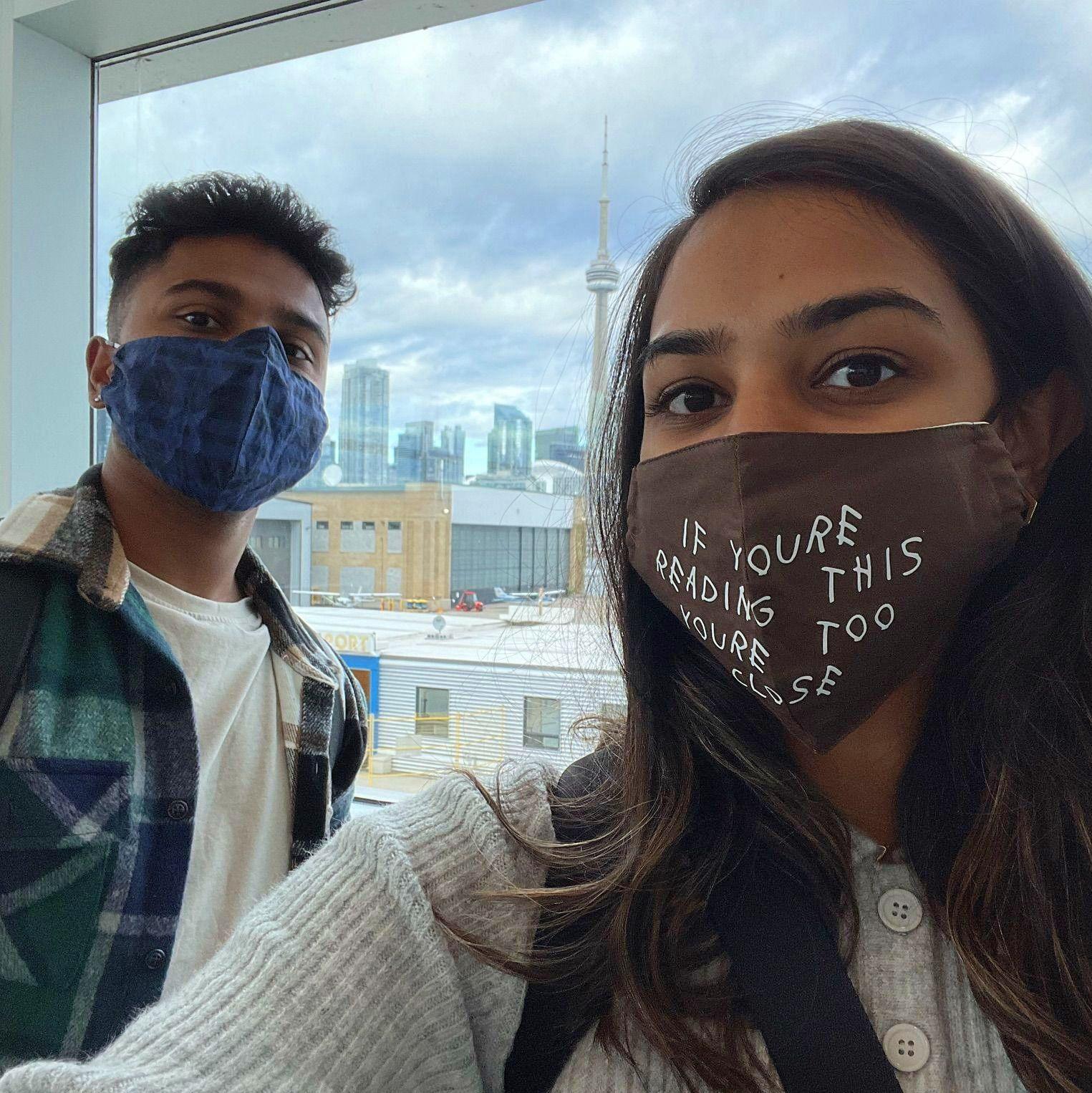 Fall 2021 | Hirsh's first trip to Canada! If you know Hirsh well, you know that he absolute hates flying. For this trip, D insisted they fly Porter Airlines.. to say the least: do not recommend!