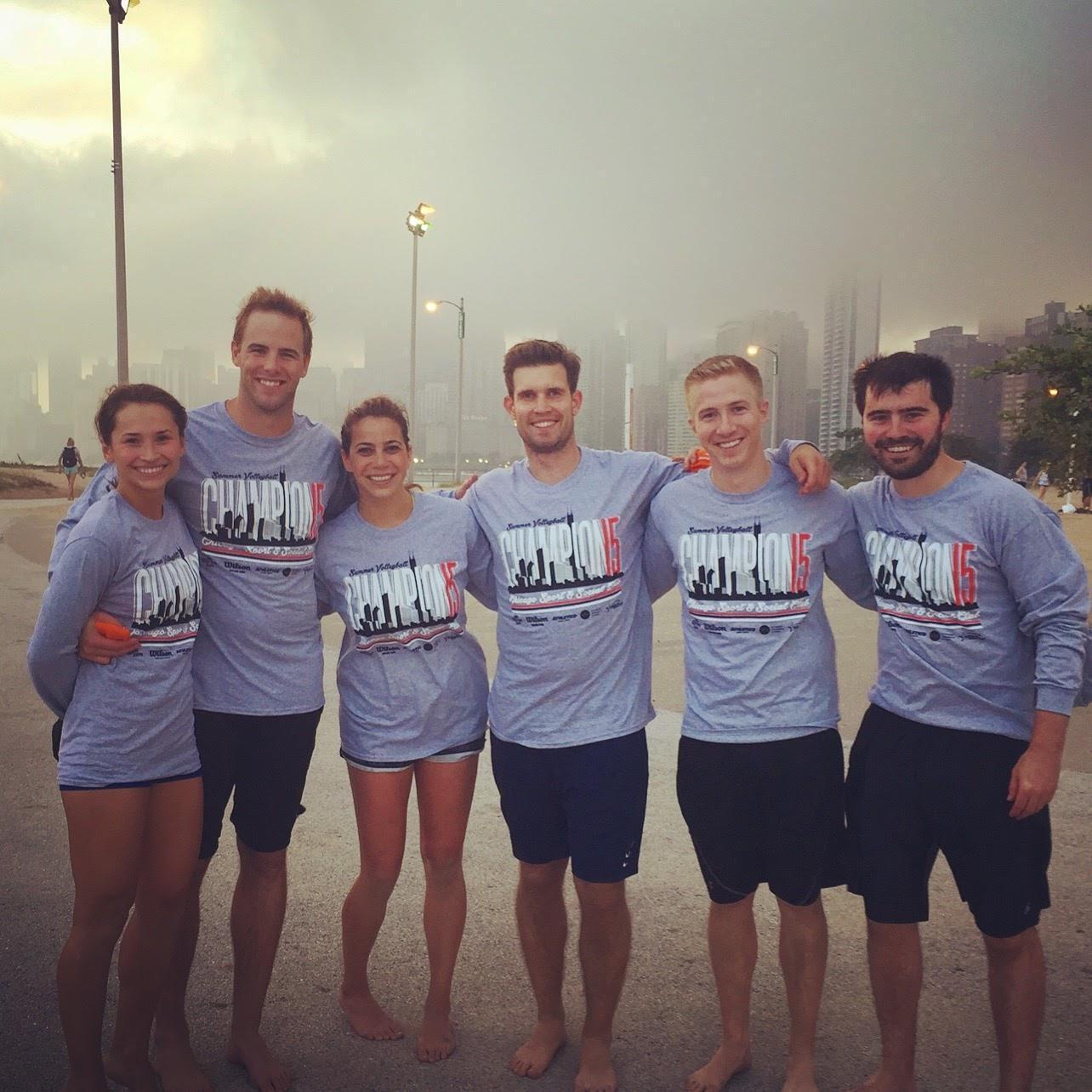 Beach Volleyball Champions 
09-01-15