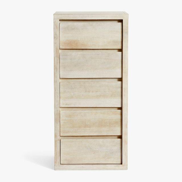 Cayman 5-Drawer Tall Dresser, Biscotti