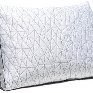 Coop Home Goods THE EDEN PILLOW - Ultra Tech Cover with Gusset - ADJUSTABLE Fill features cooling and hypoallergenic gel infused memory foam with fiberfill - MADE IN USA - QUEEN