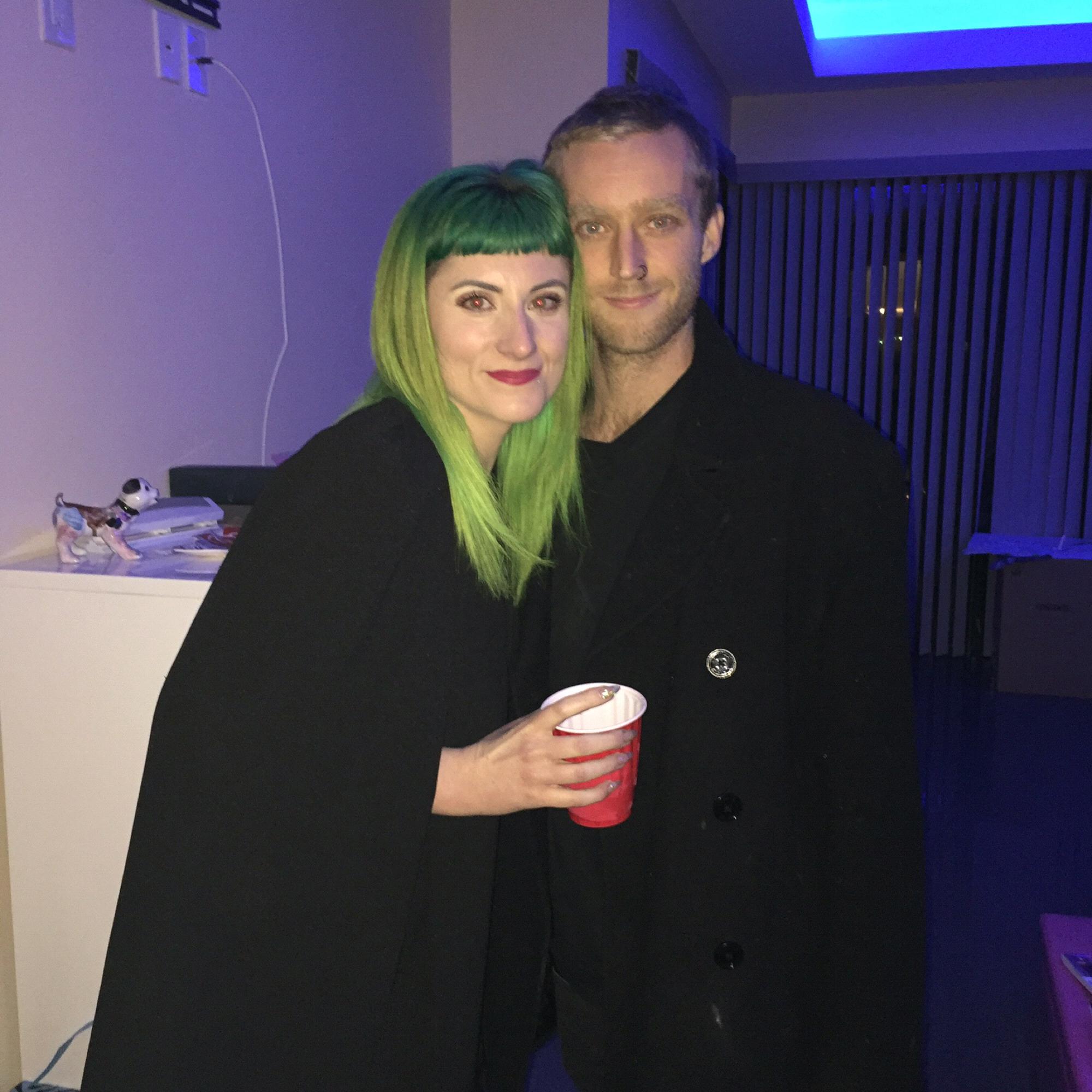 Made it official at Frank’s annual Christmas party!