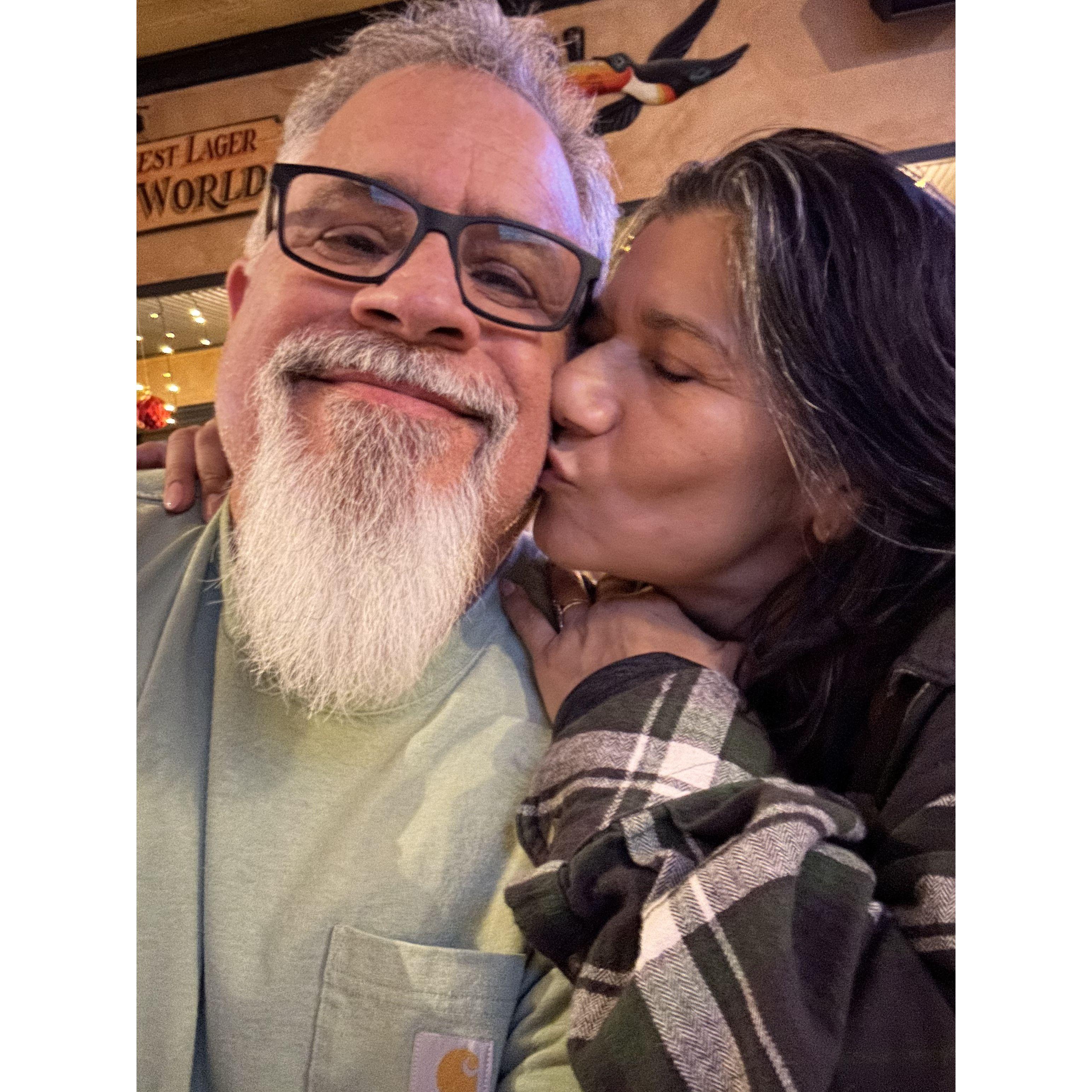 Thank you for my birthday weekend, Honey.  I love you 🥰