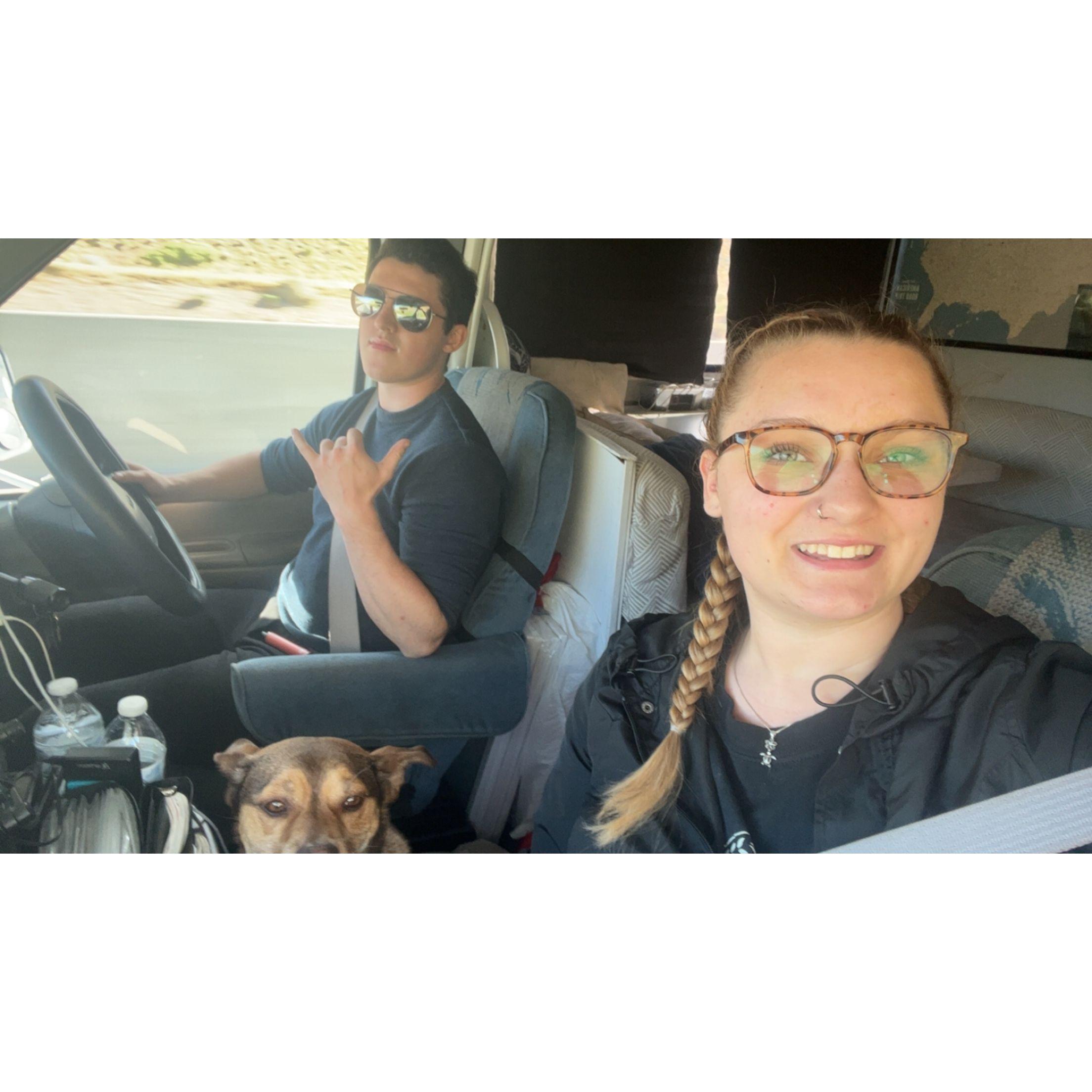 Long drives with the fam!