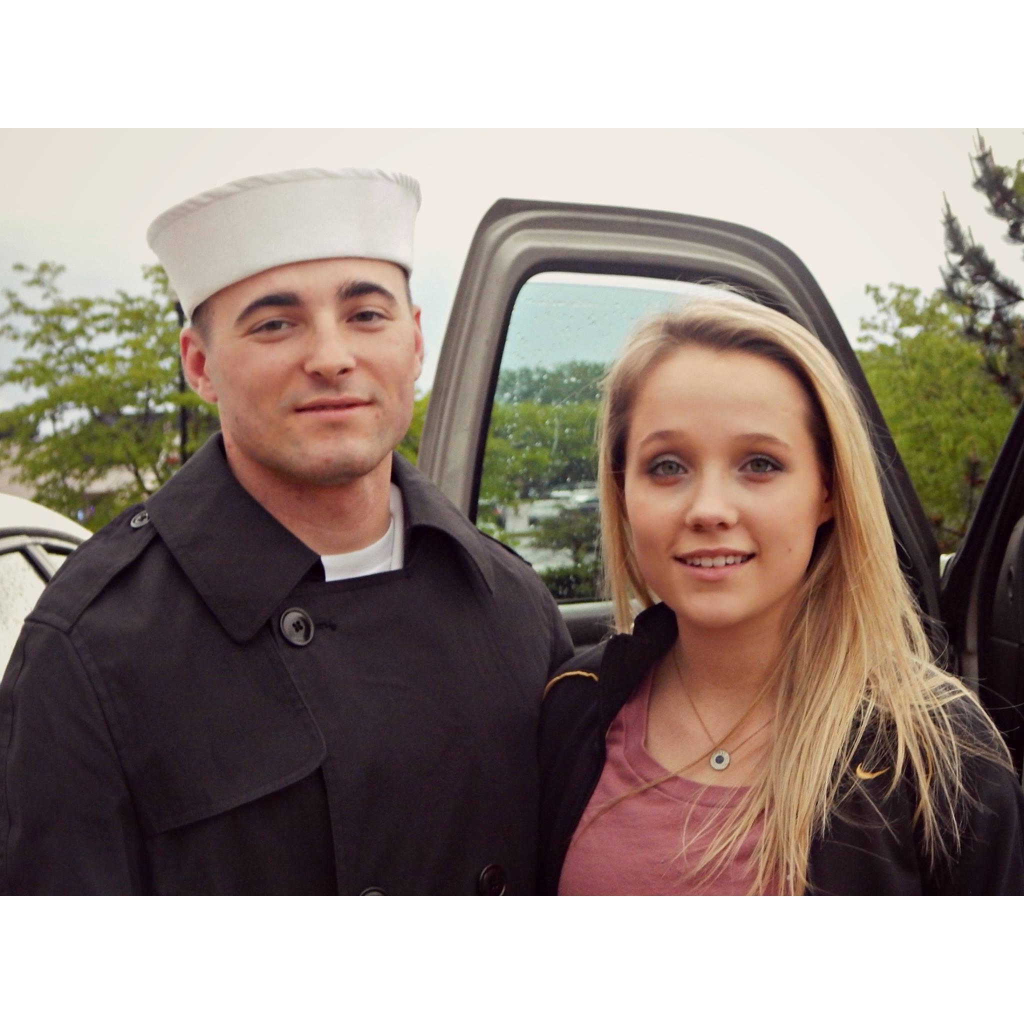 Navy graduation