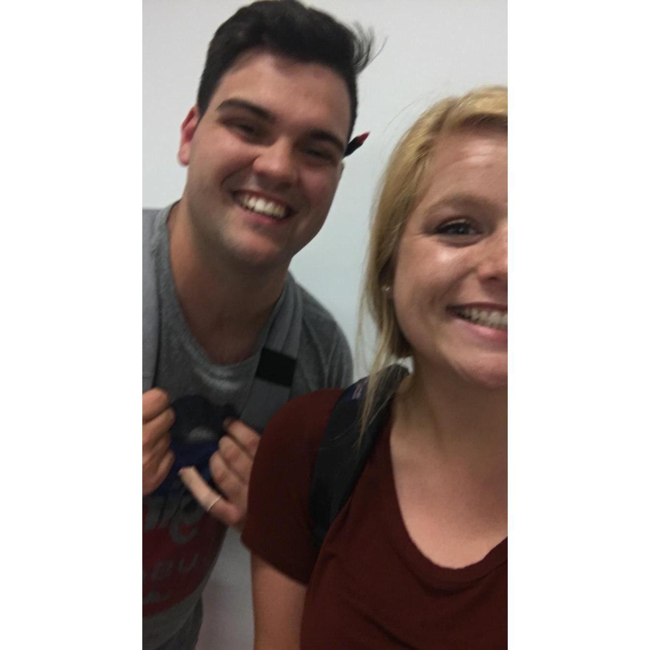 Conors First day at GMU!!!