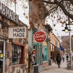 Moab mainstreet downtown, Utah