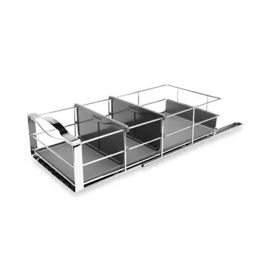 simplehuman® 9-Inch Pull-Out Cabinet Organizer in Grey