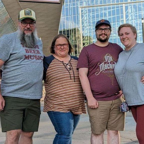Concert with Lance's parents, 2023