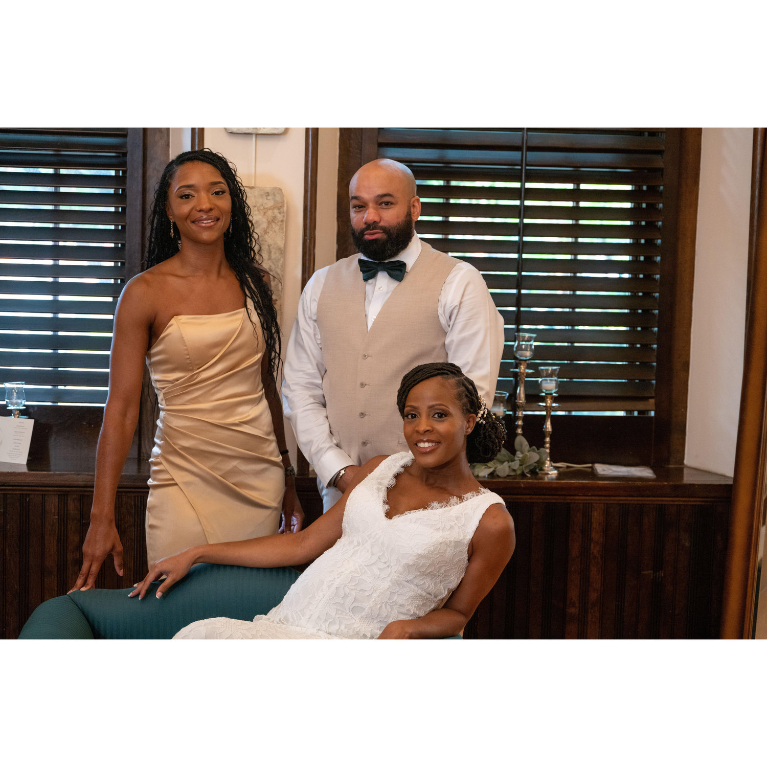 Bridal party fresh