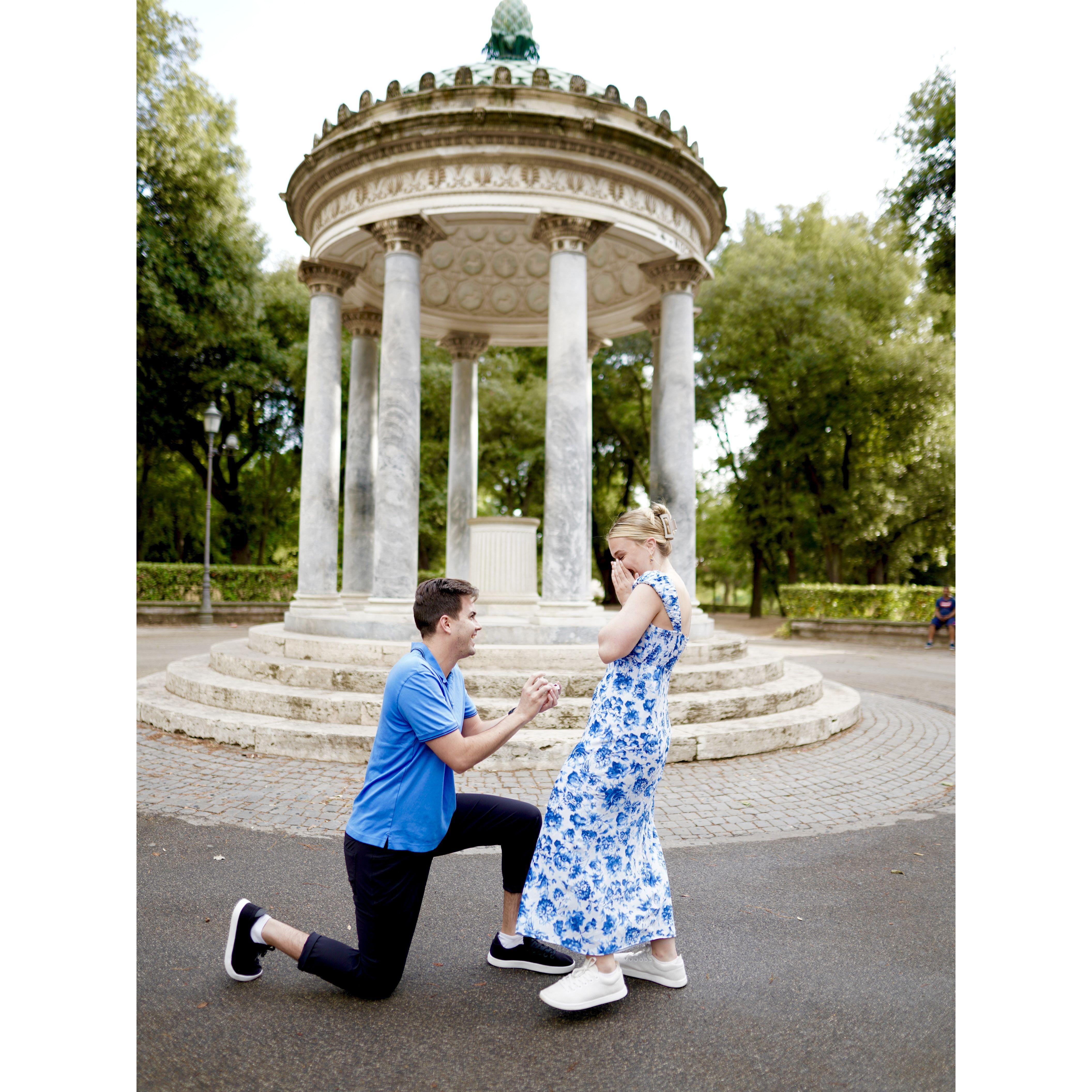 Engagement in Rome, Italy 2024
