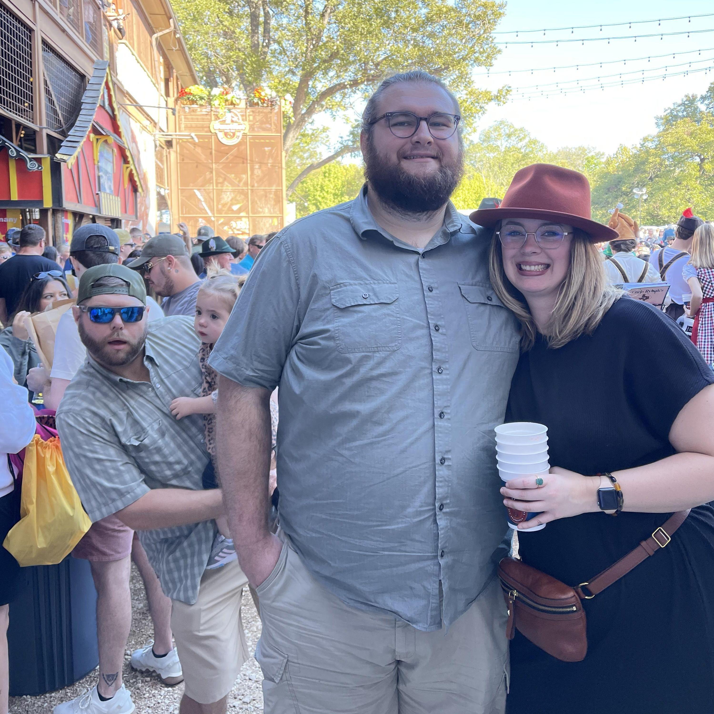 Our first Wurst together