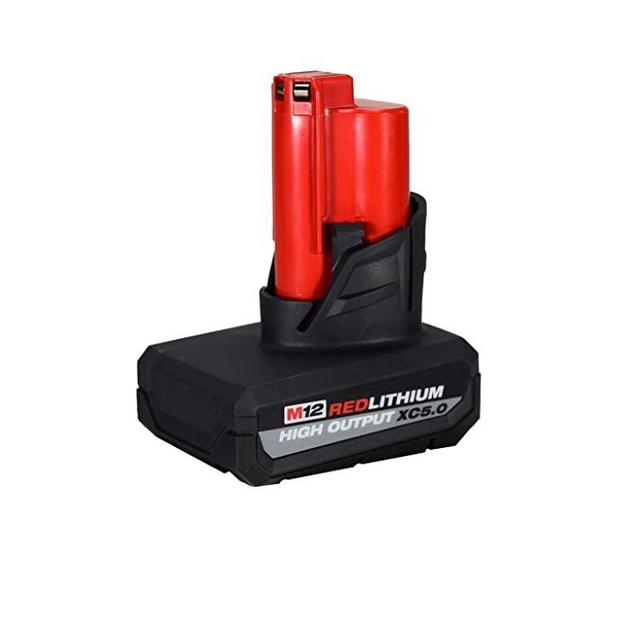 Milwaukee 48-11-2450 12V Lithium-Ion High Output 5Ah Battery Pack