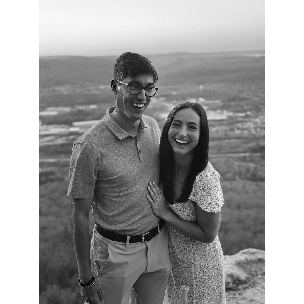 Our engagement day!