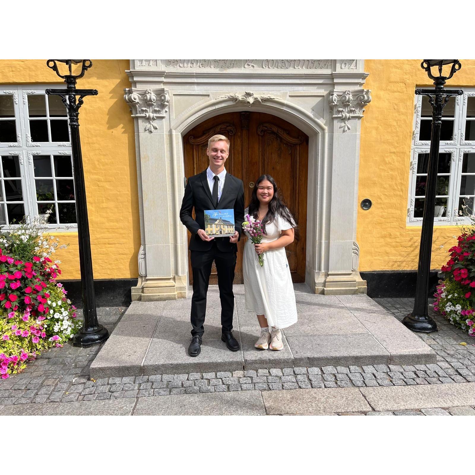 We are officially married! 13th of August 2024