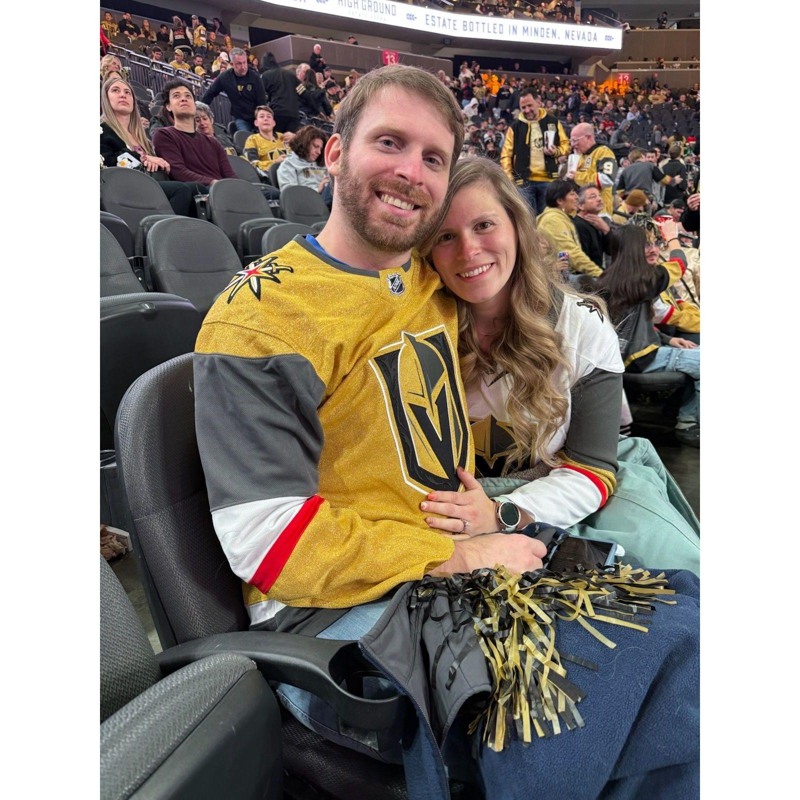 Go Knights! Always a great time supporting our local hockey team!