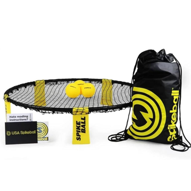 Spikeball 3 Ball Original Roundnet Game Set - Includes 3 Balls, net and Bag