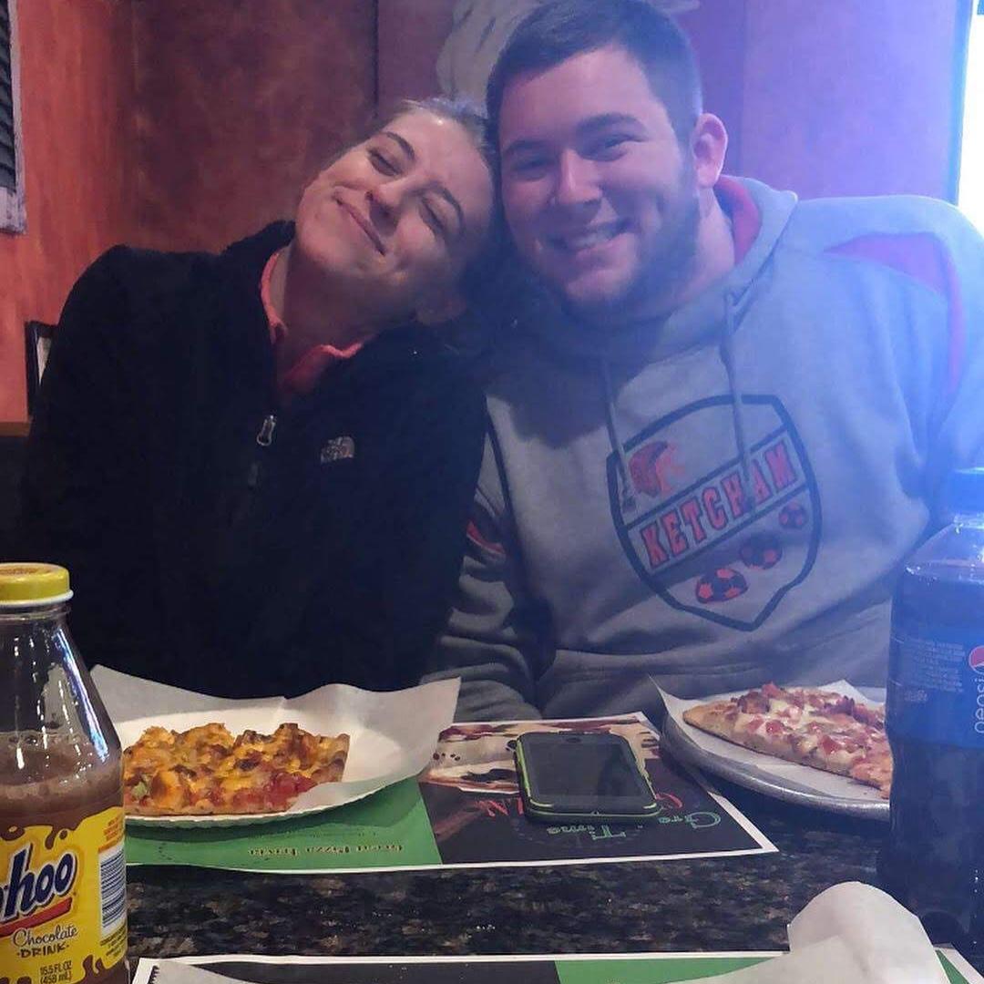 Giacomo's Pizza- our fave date spot since the beginning!