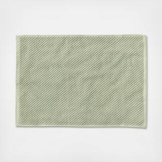 Air Weight Organic Twill Bath Mat
