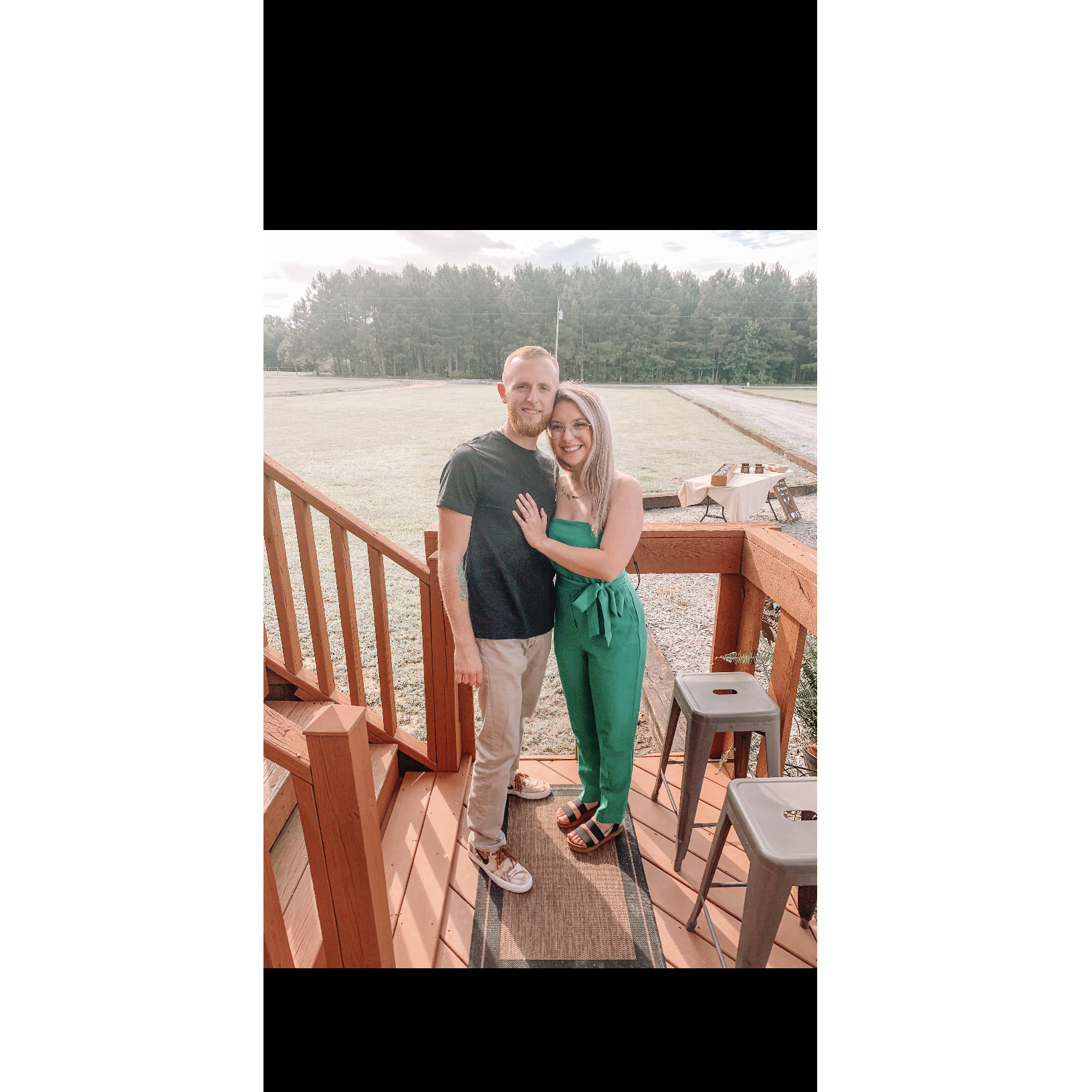 Each others forever wedding date!