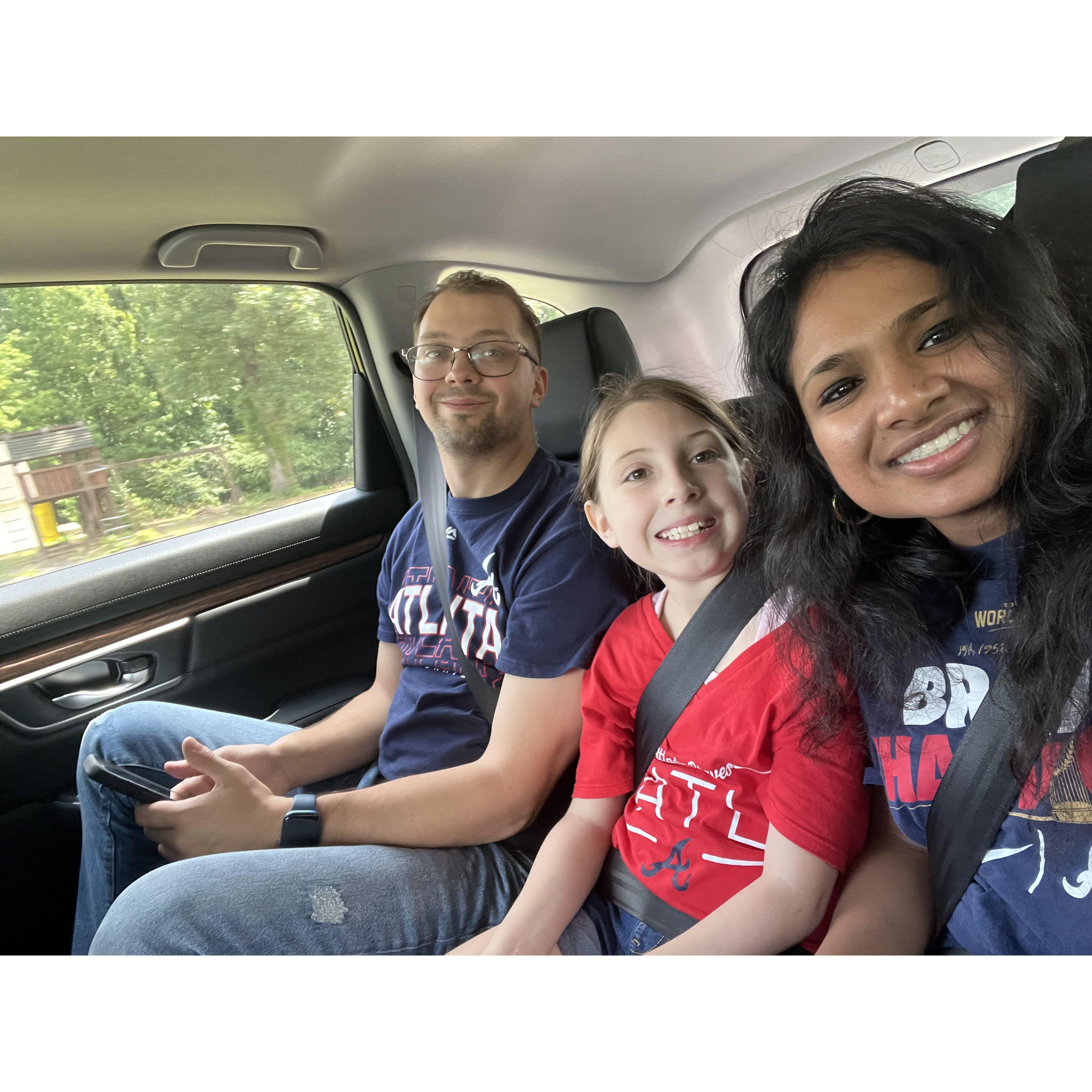 Quick friendship goals with Ambika and Tyler’s niece!🥰🤗