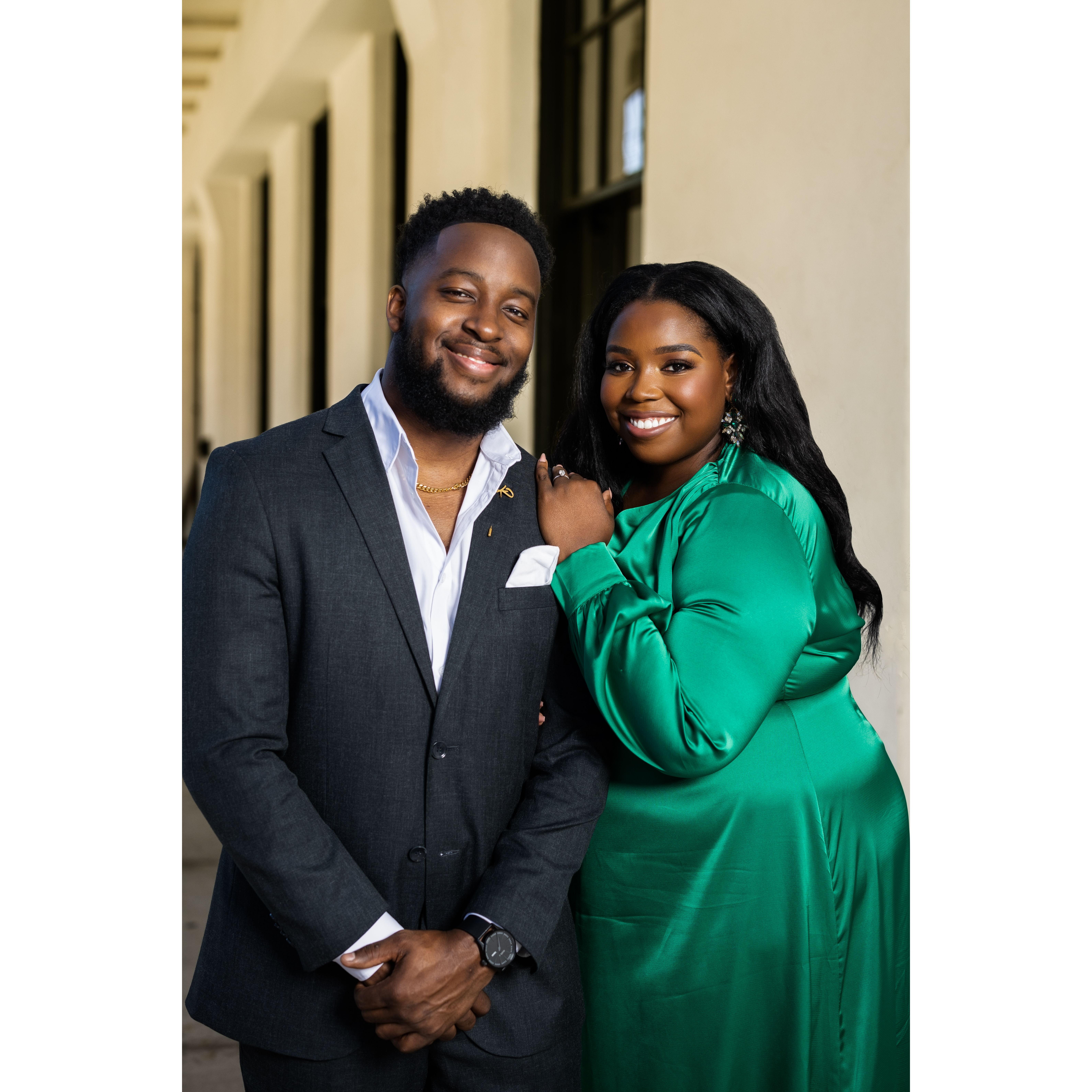 All smiles for the big day