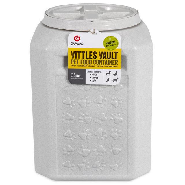 Gamma Vittles Vault Outback Plus Pet Food Container, 35 lbs.