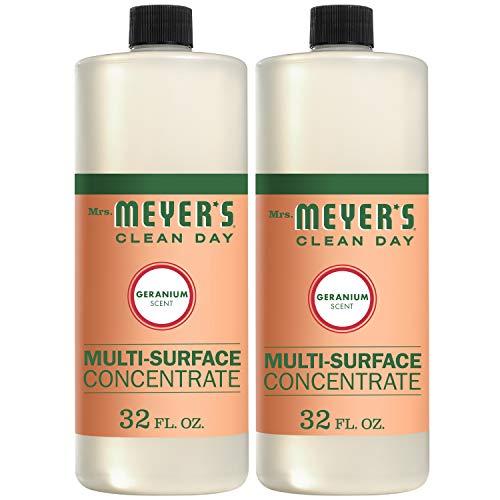Mrs. Meyer's Clean Day Multi-Surface Concentrate, Geranium, 32 fl oz, 2 ct