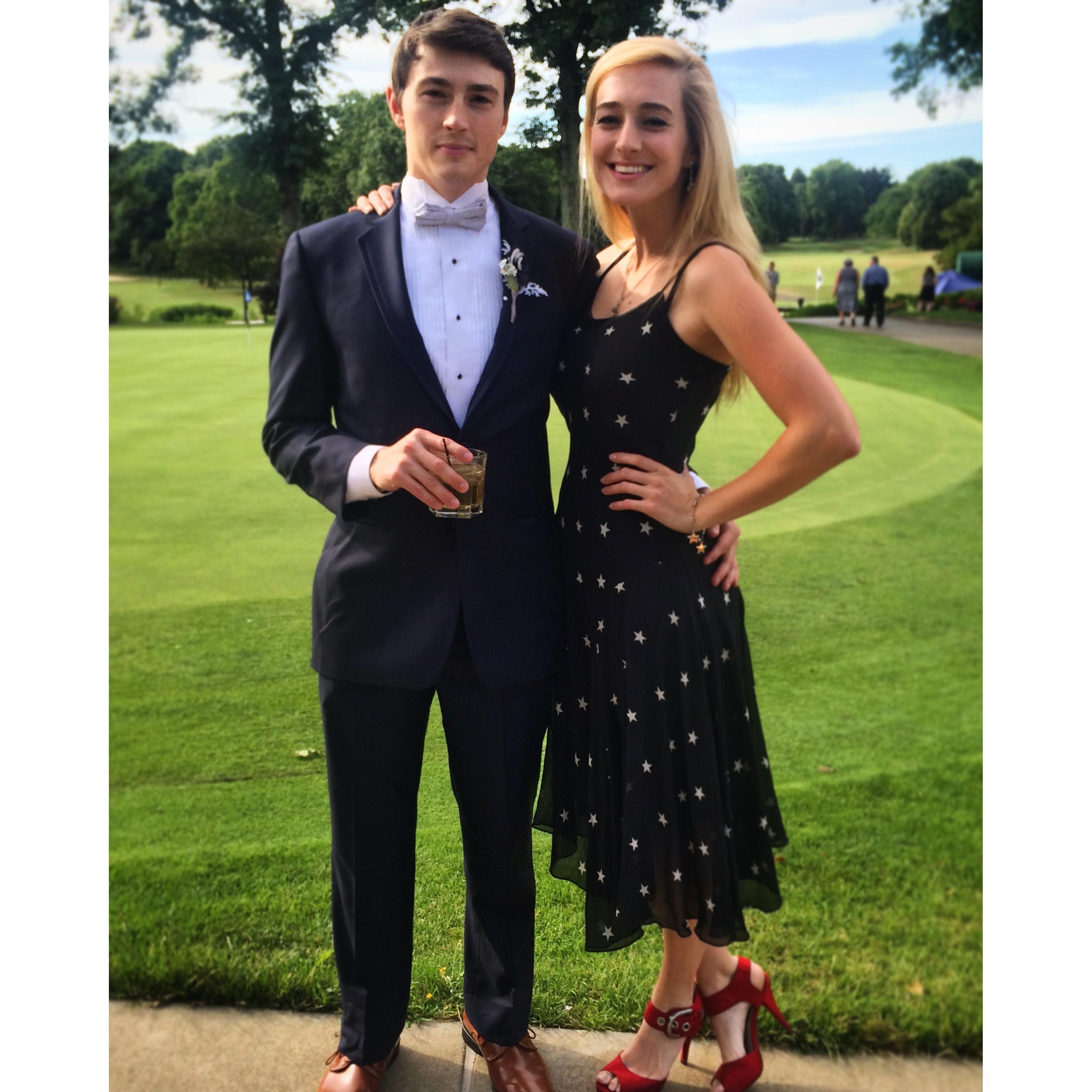 At Marie & Jimmy's wedding!