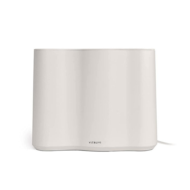 Vitruvi Cloud Humidifier for Bedroom | Large Humidifier Up to 600 sq ft | Cool Mist Humidifiers for Bedroom Quiet | Baby Adults Ultrasonic Humidifiers | 24 Hr Run Time | Mother's Day Gift - White