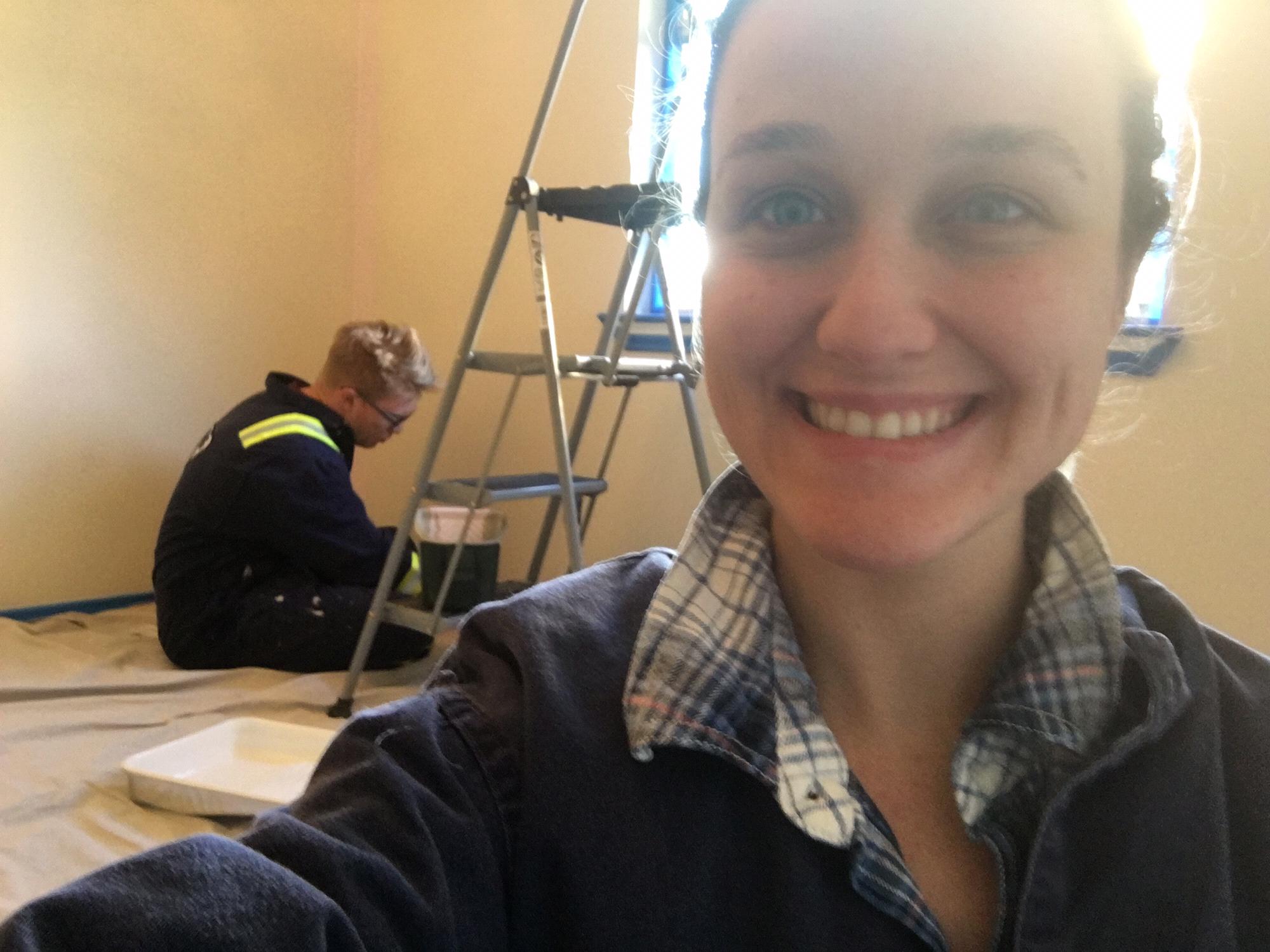 Painting the nursery