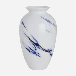 Marble Azure Urn Vase