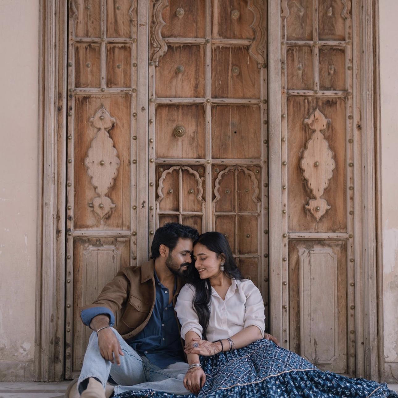 Found our backdrop | Jaipur