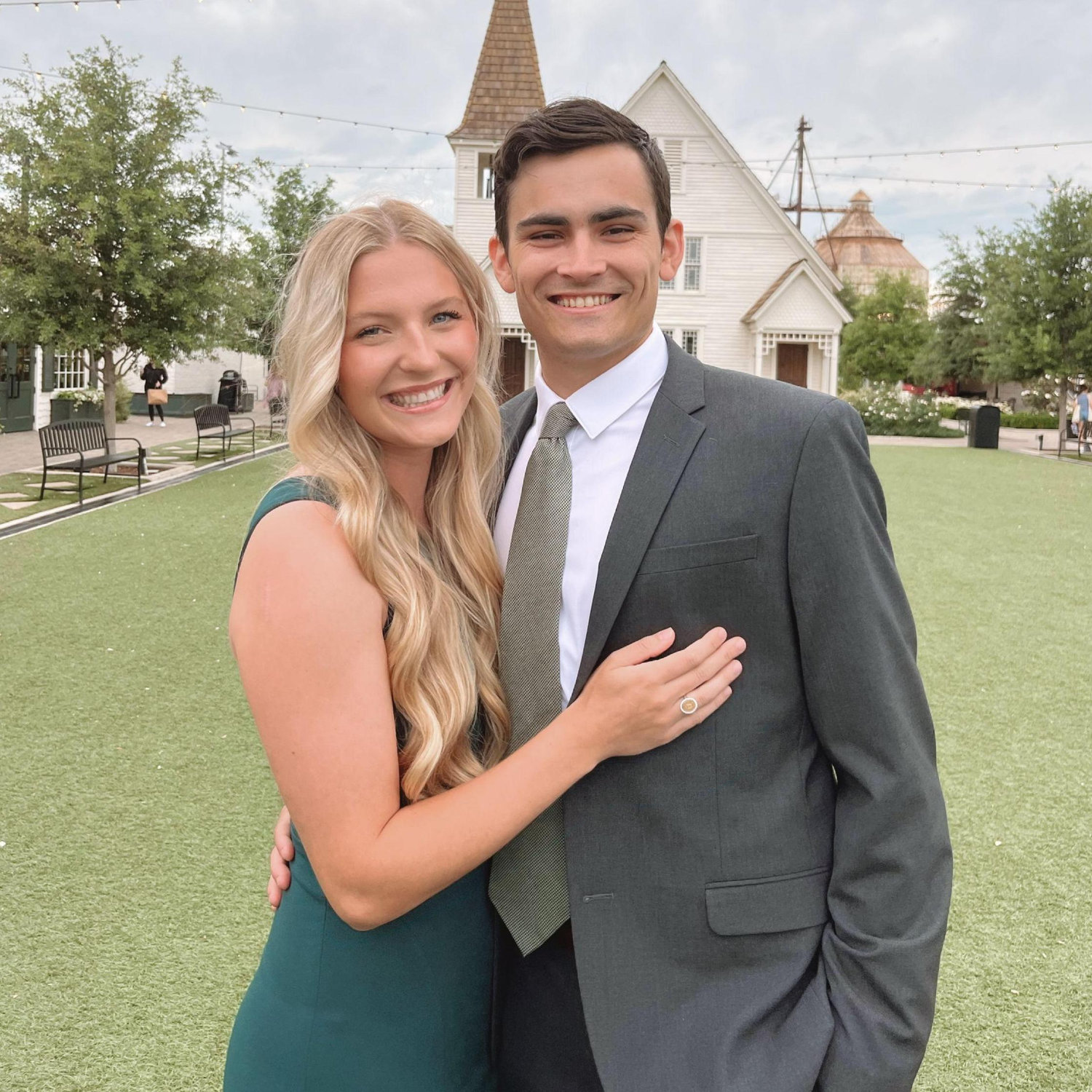 Went to many formals and events together at Baylor!