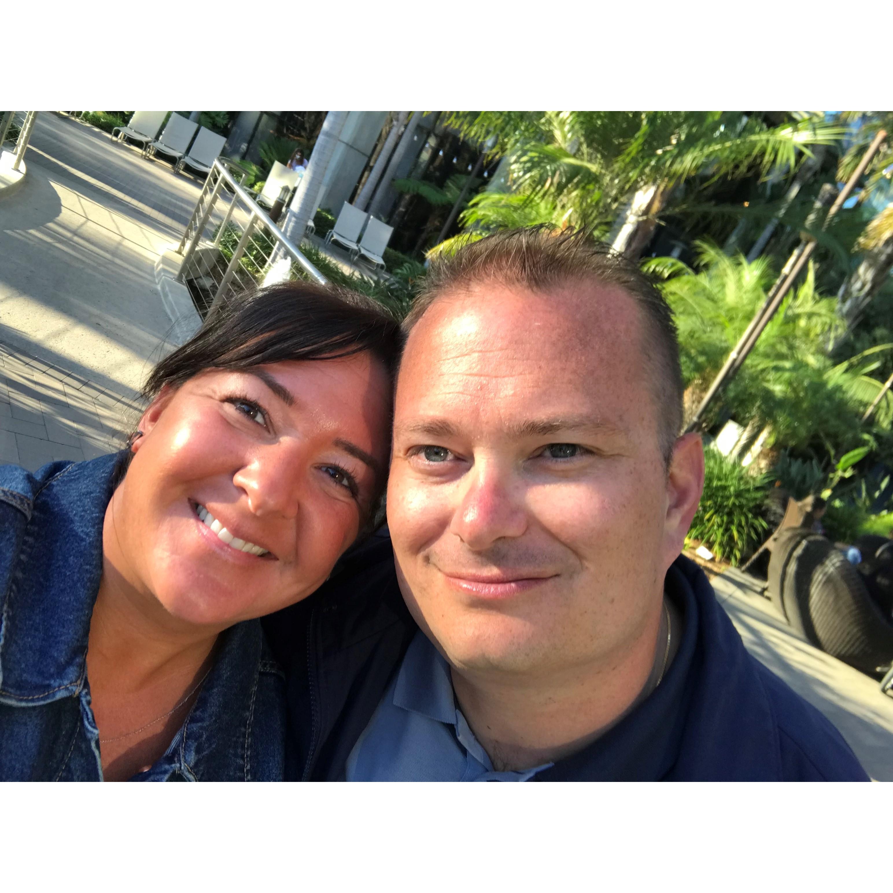 Going for a walk in San Diego!