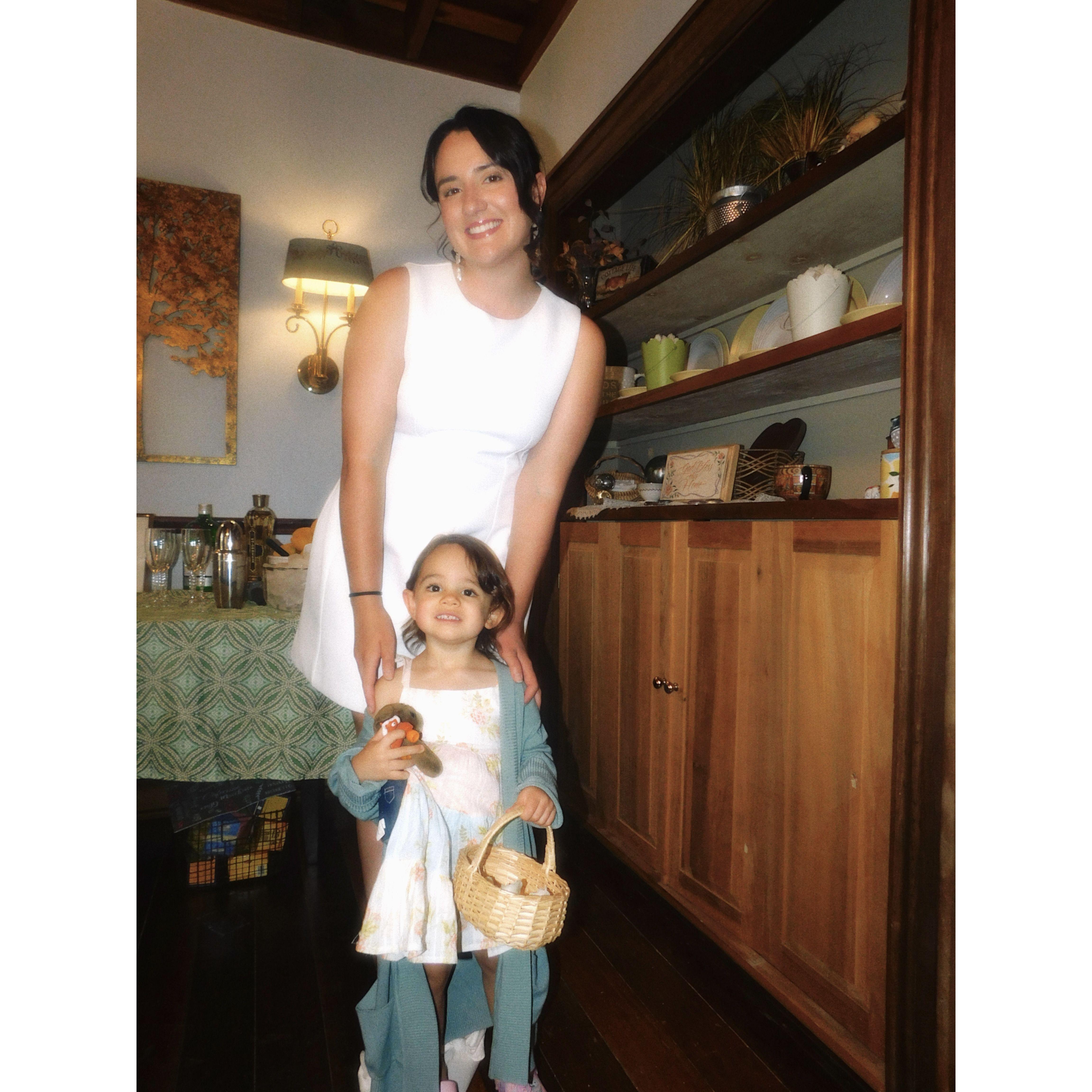 Haley and her flower girl :)