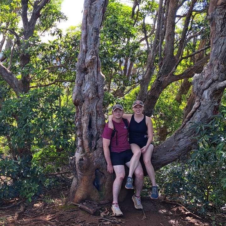 Waimano Falls Trail at Oahu Hawaii