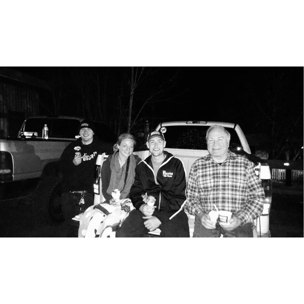 Ice cream tailgating September 2014